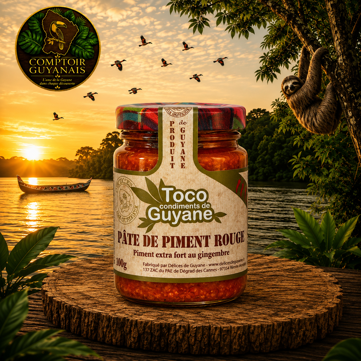 Pâte de piment rouge Toco 100g