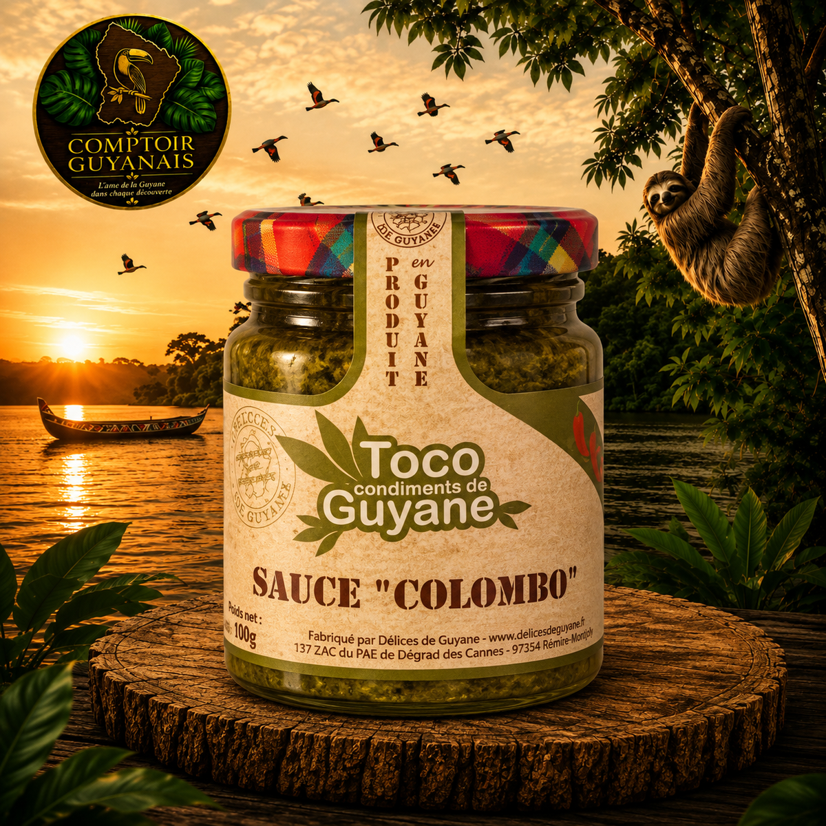 Pâte de colombo Toco 100g