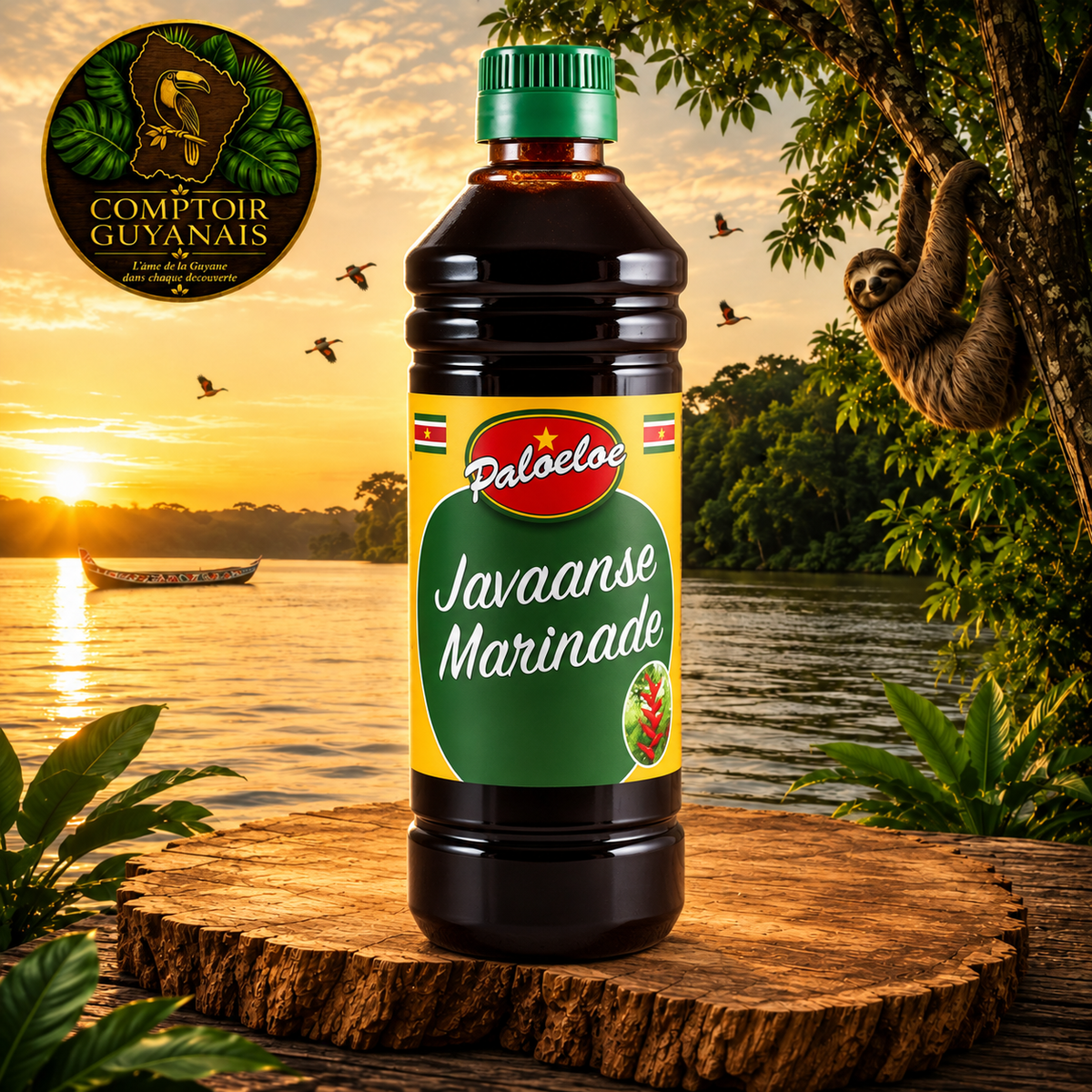 Sauce saté marinade Paloeloe 500ml