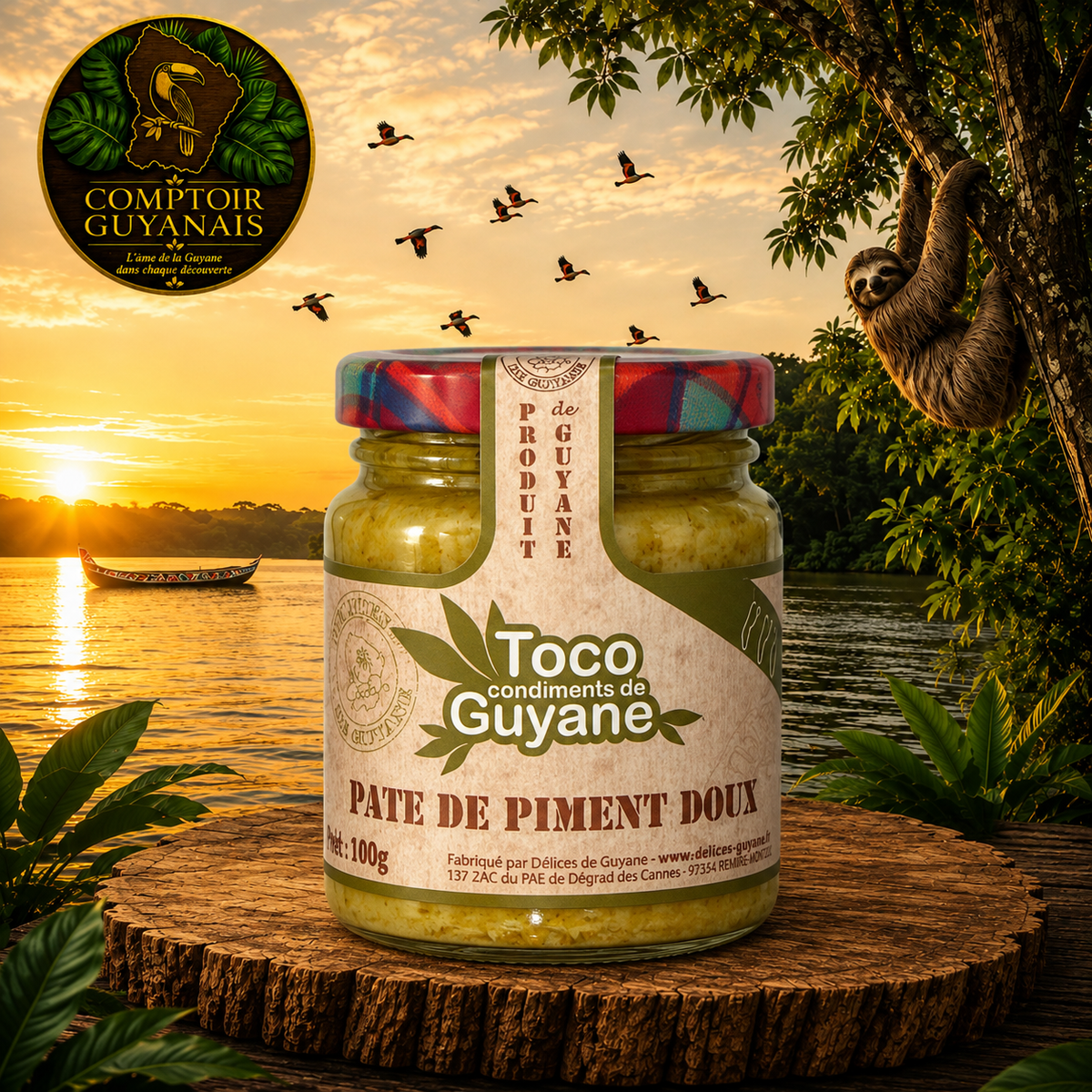 Pâte de piment doux Toco 100g