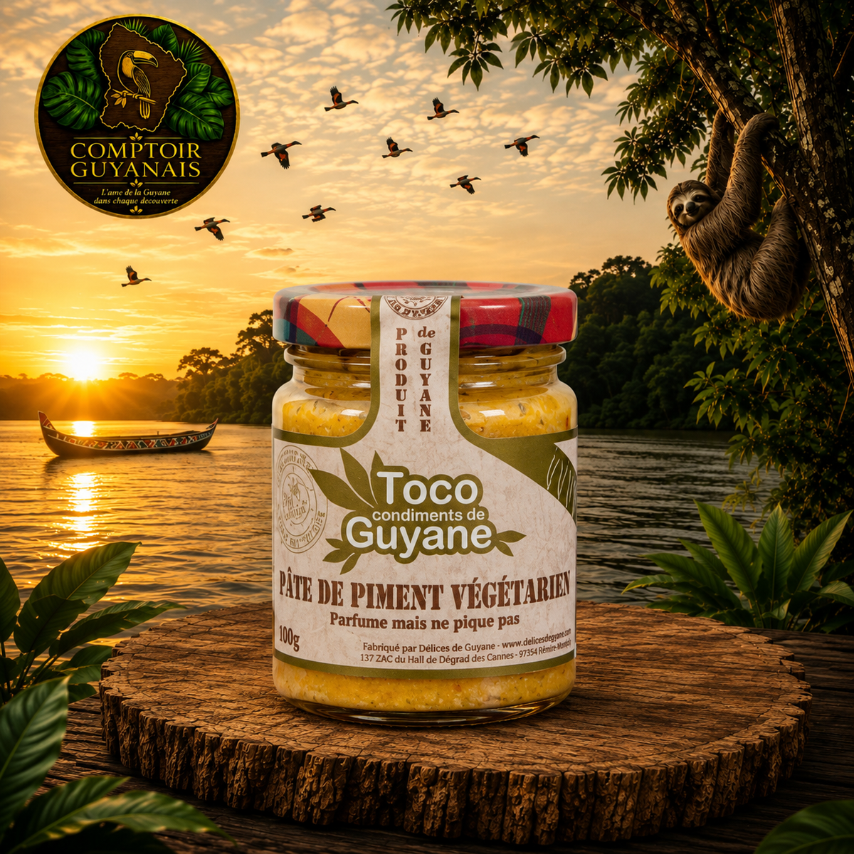 Pâte de piment végétarien Toco 100g